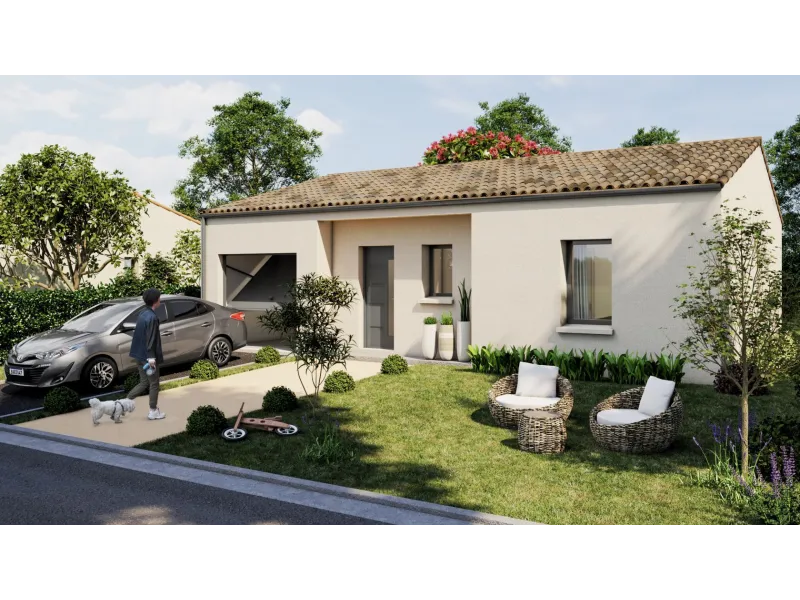 Maison neuve à Clessé
