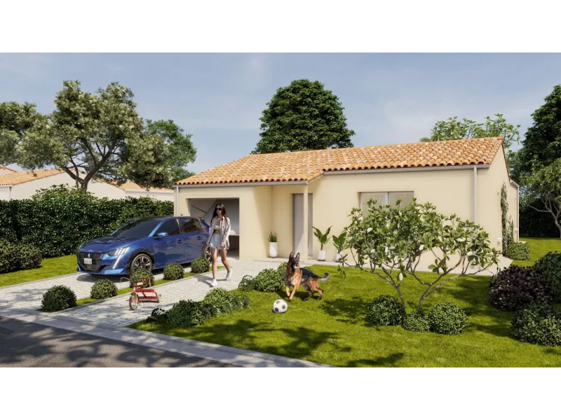 Maison neuve à La Jarne