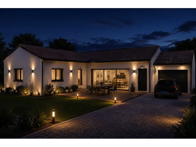 Maison neuve à Mervent