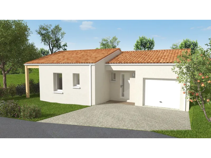 Maison neuve à Saint-Marc-la-Lande