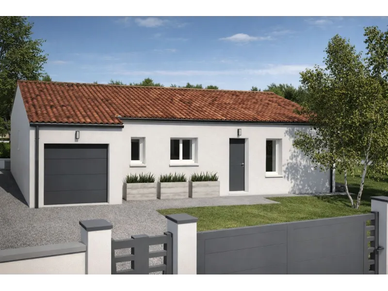 Maison neuve à Sainte-Néomaye