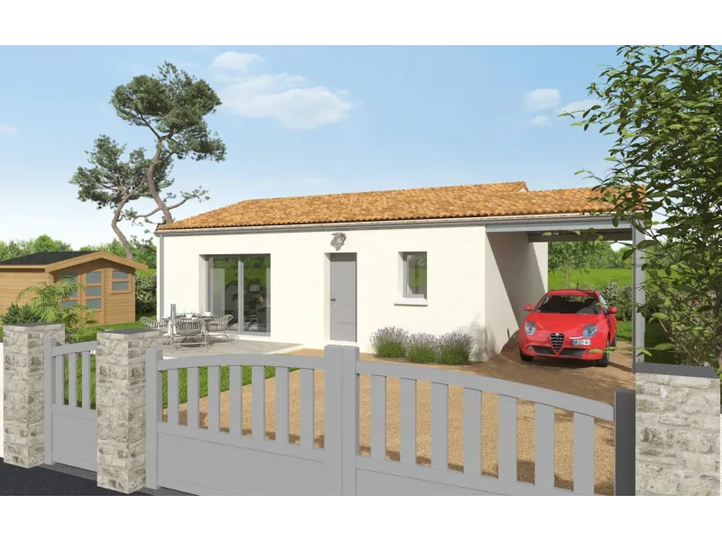 Maison neuve à Exireuil