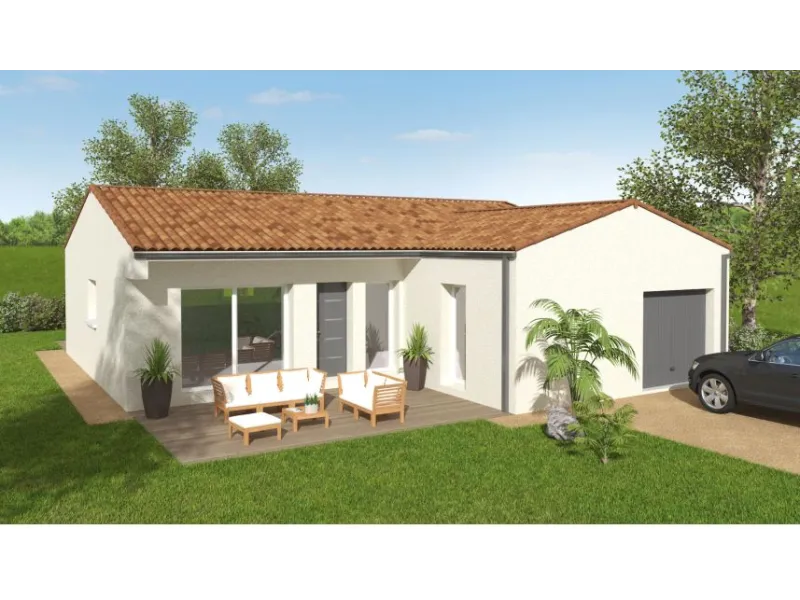 Maison neuve à Aiffres