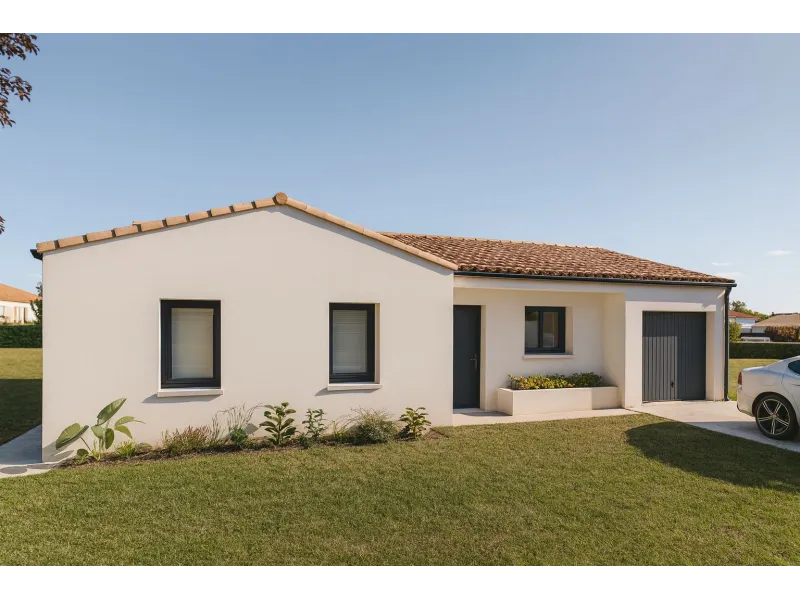 Maison neuve à Sainte-Néomaye