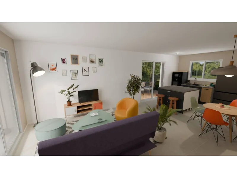 Maison neuve à Bouillé-Loretz