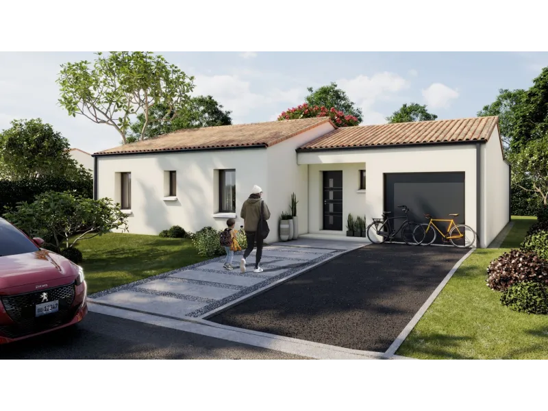 Maison neuve à Nueil-les-Aubiers