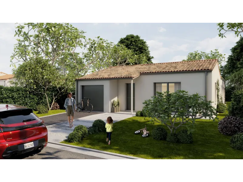 Maison neuve à Saint-Marc-la-Lande