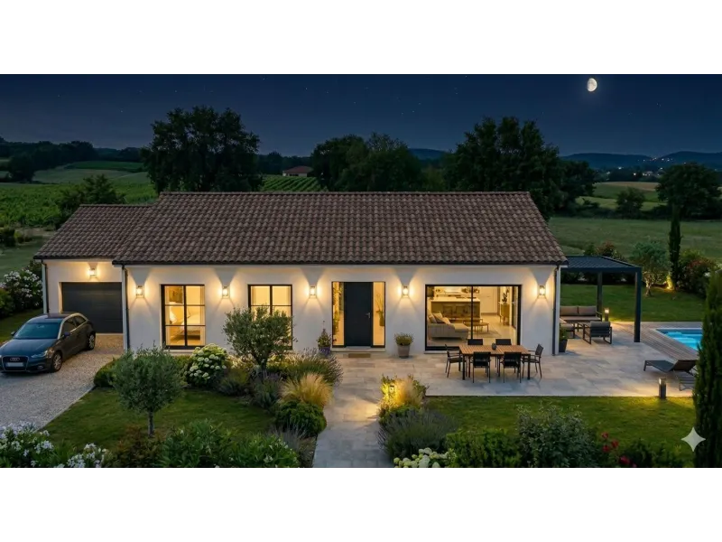 Maison neuve à Mervent