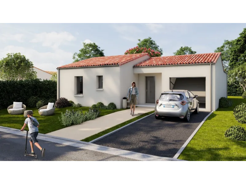 Maison neuve à Boismé