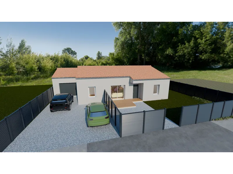 Maison neuve à Parthenay