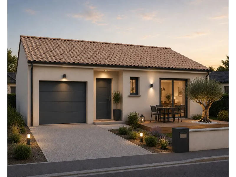 Maison neuve à Le Gué-d'Alleré