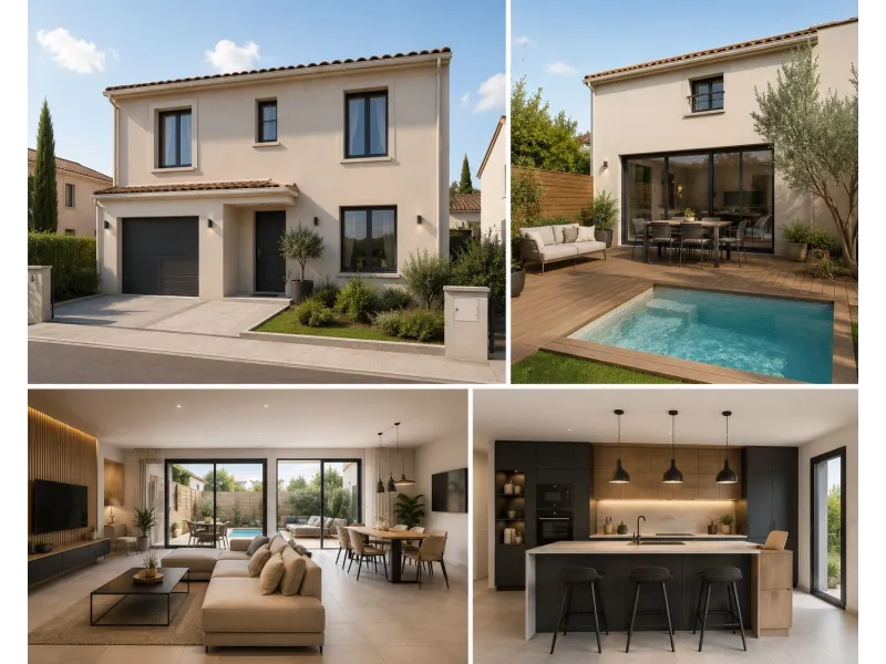 Maison neuve à Béruges