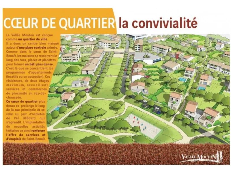 Terrain à bâtir à Saint-Benoît
