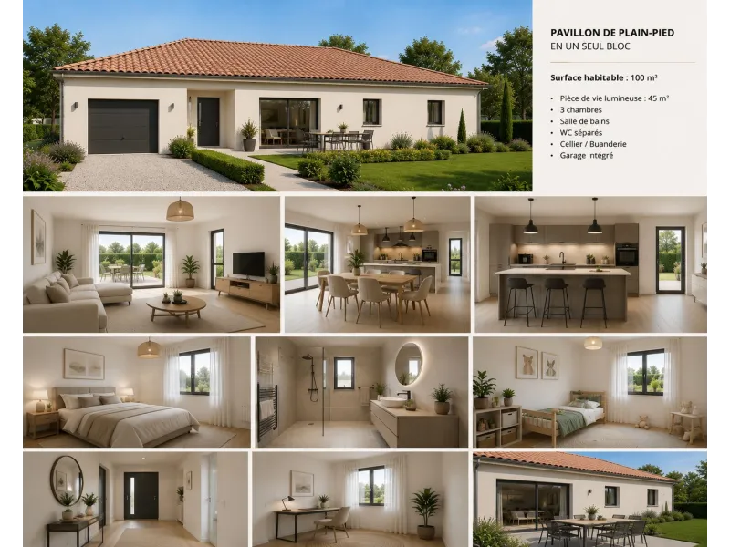 Maison neuve à Anais