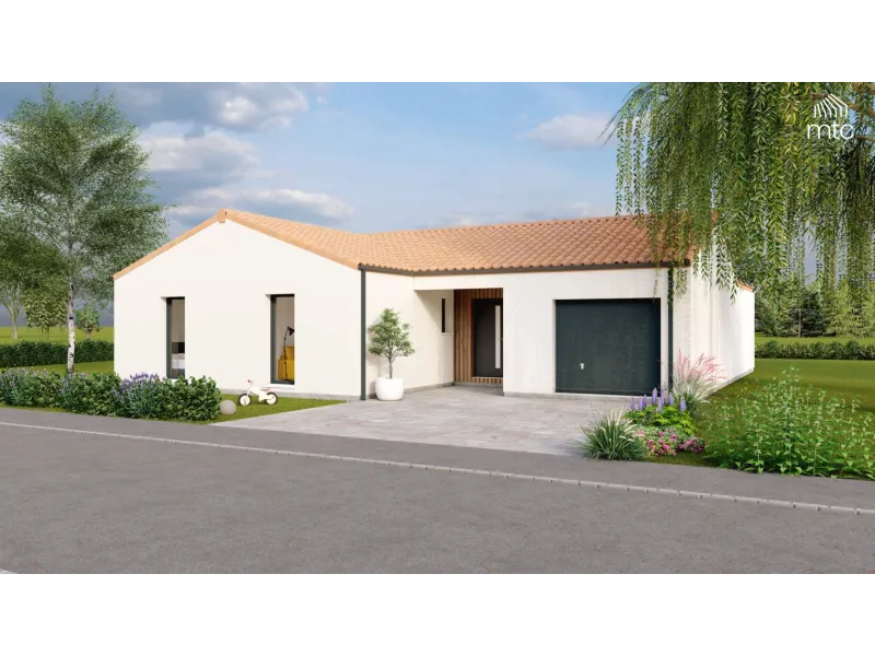 Maison neuve à Roiffé