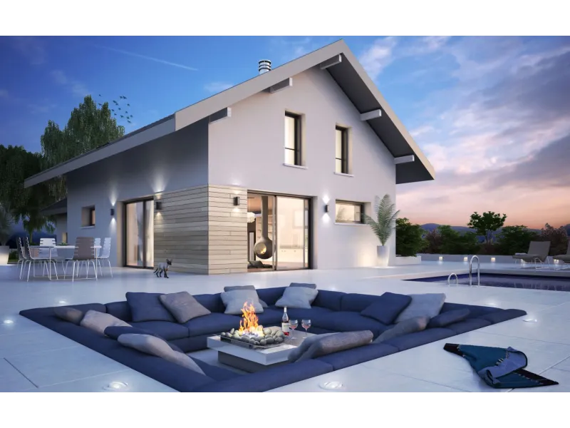 Maison neuve à Frangy