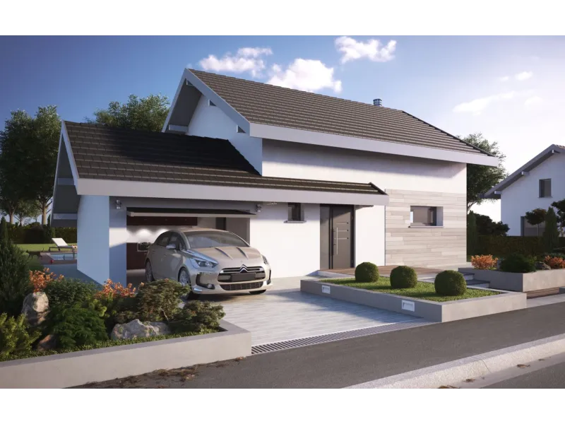 Maison neuve à Saint-Cergues