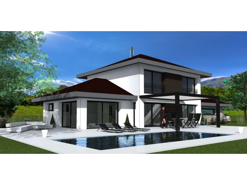 Idée 15 - 4ch106, modèle de maison Maisons Oxygène
