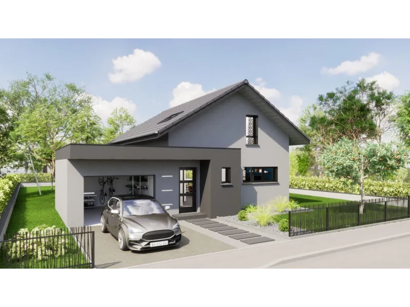 Evo 5-5ch100, modèle de maison Maisons Oxygène