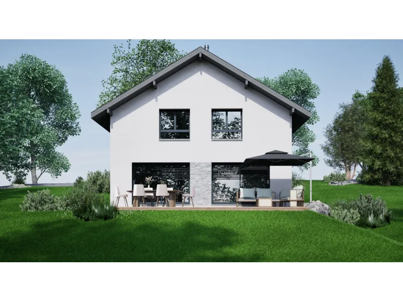 Maison neuve à Copponex