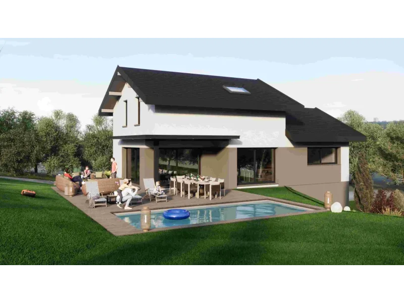 Maison neuve à Saint-Martin-Bellevue