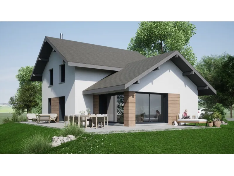 Maison neuve à Nâves-Parmelan