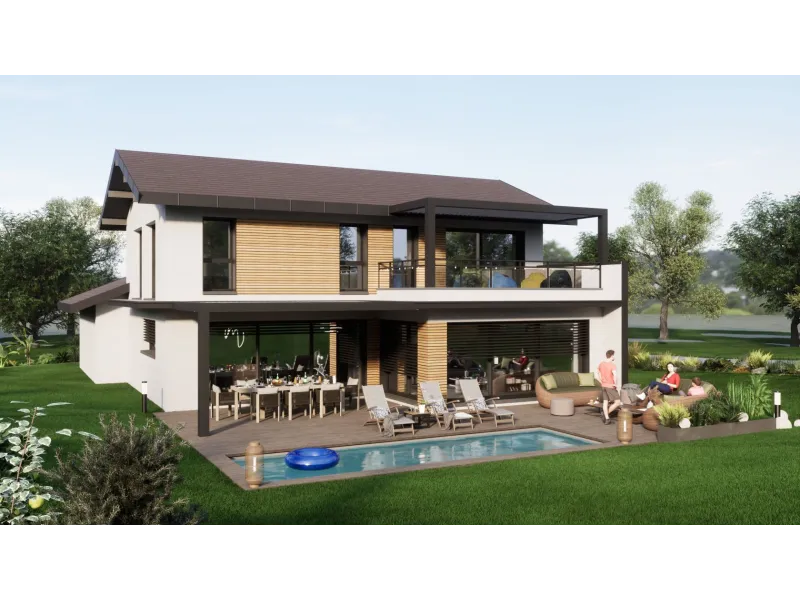 Maison neuve à Collonges-sous-Salève