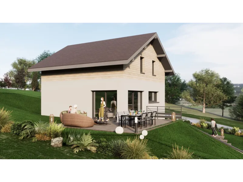 Maison neuve à Serraval