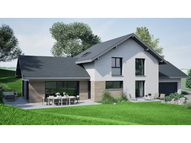Maison neuve à Minzier