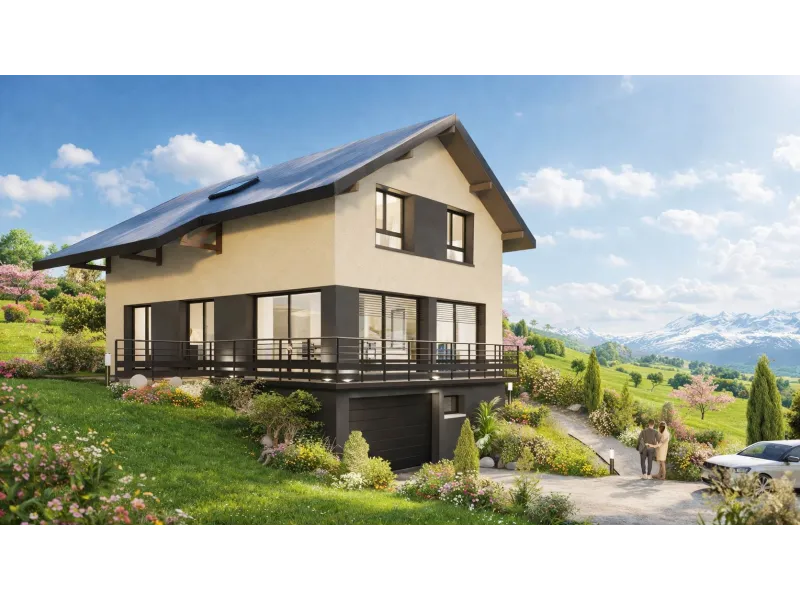 Maison neuve à Scientrier
