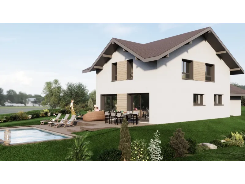 Maison neuve à Dingy-en-Vuache