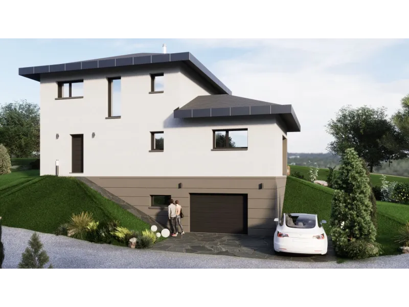 Maison neuve à Groisy