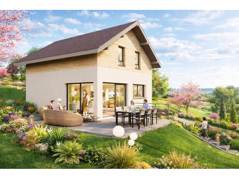 Maison neuve à Scientrier