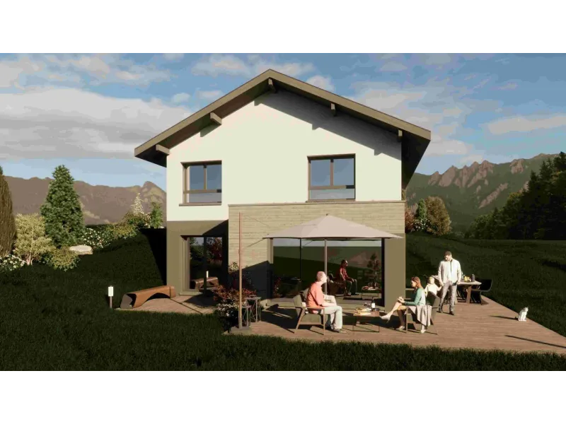 Maison neuve à Pugny-Chatenod