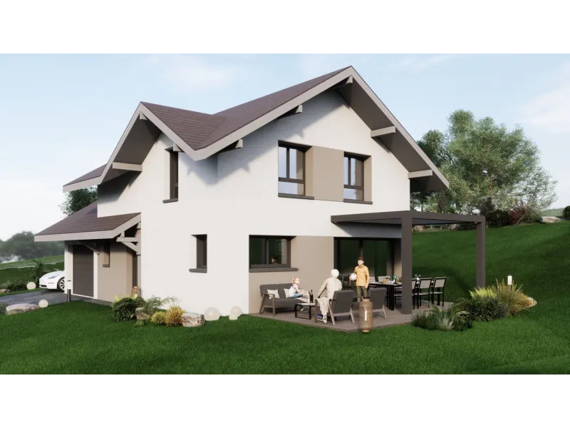 Maison neuve à Villy-le-Pelloux