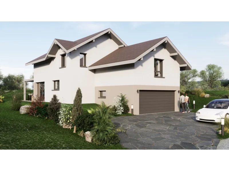 Maison neuve à Présilly