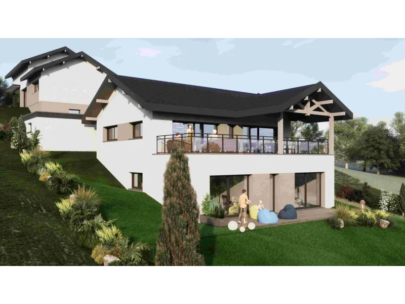 Maison neuve à Saint-Martin-Bellevue