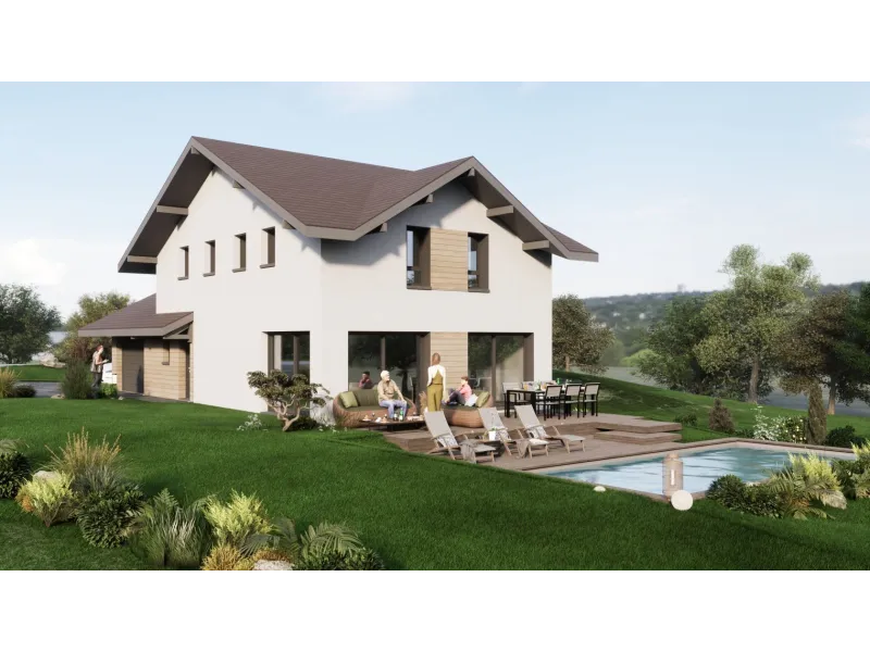 Maison neuve à Viuz-en-Sallaz