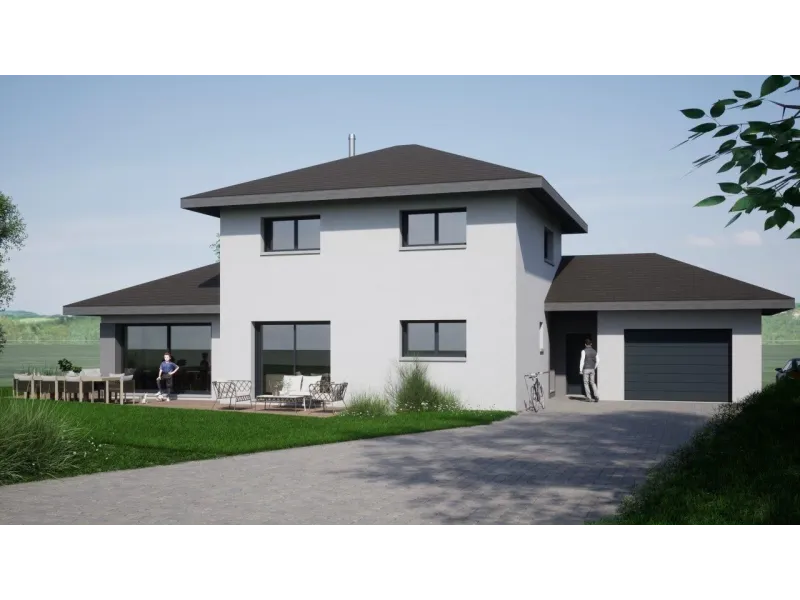 Maison neuve à Marcellaz