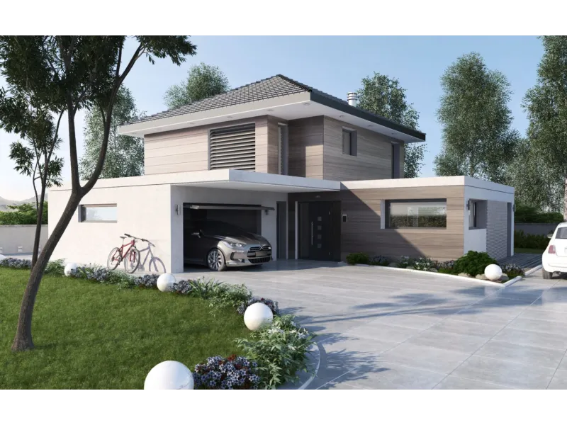 Maison neuve à Marin