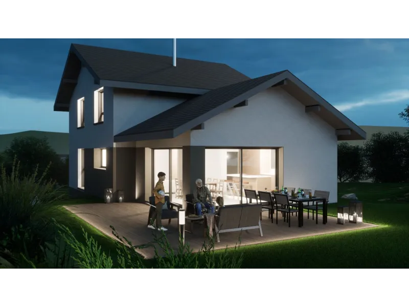 Maison neuve à Larringes