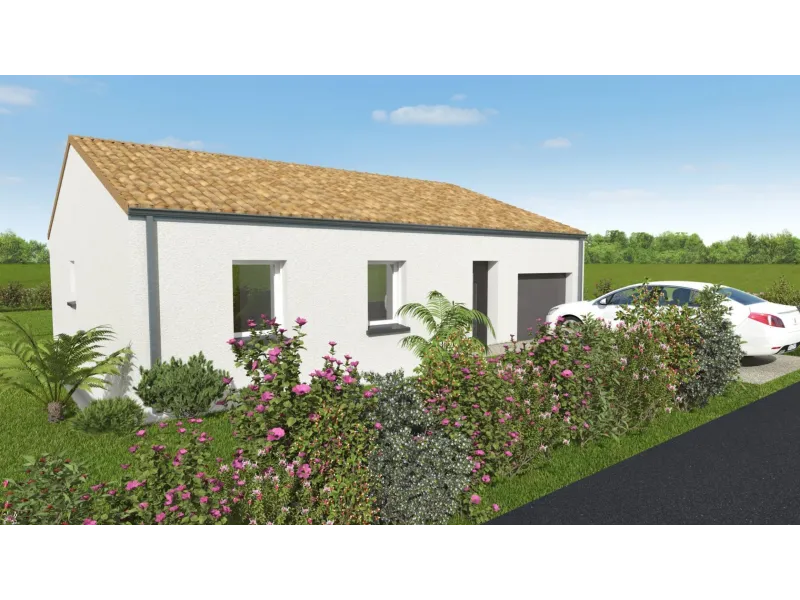 Maison neuve à Chauvé