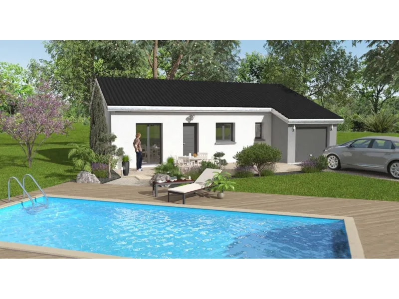 Maison neuve à Lent