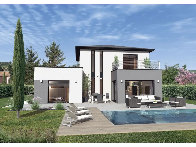 Maison neuve à Saint-Pierre-de-Chandieu