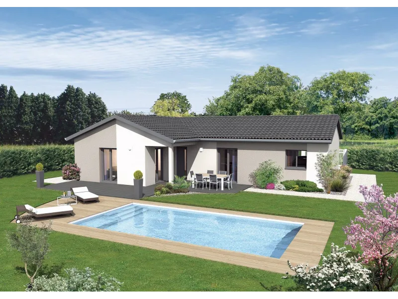 Maison neuve à Garnerans