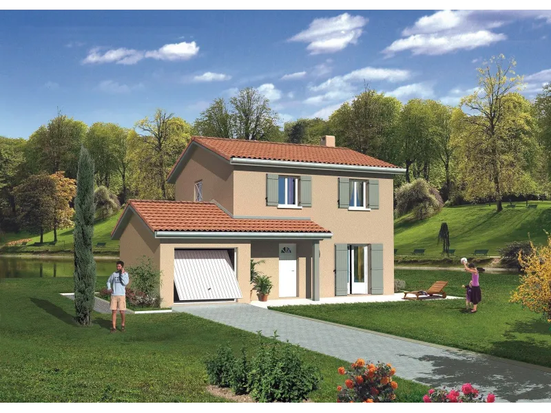 Maison neuve à Décines-Charpieu