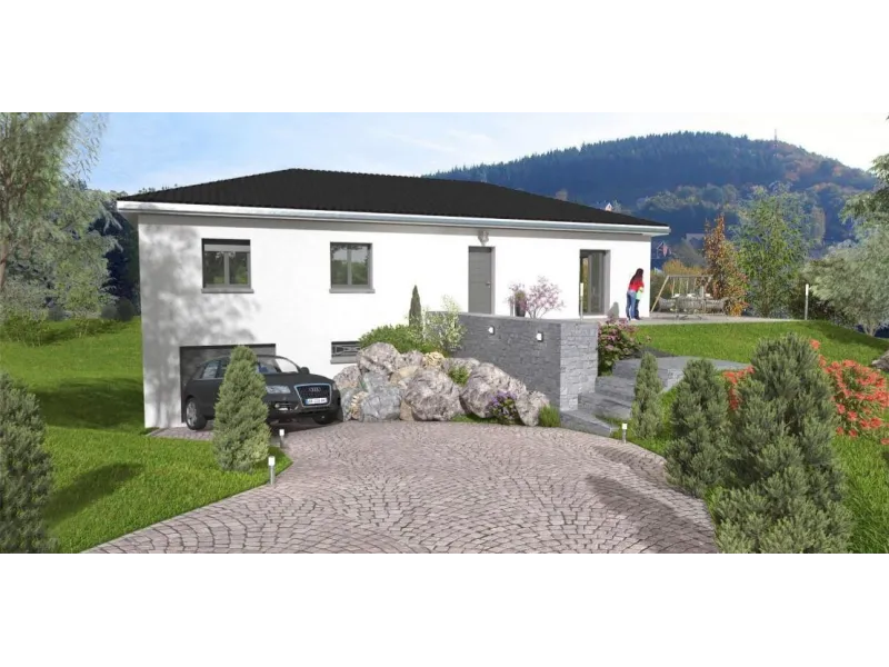 Maison neuve à Frans
