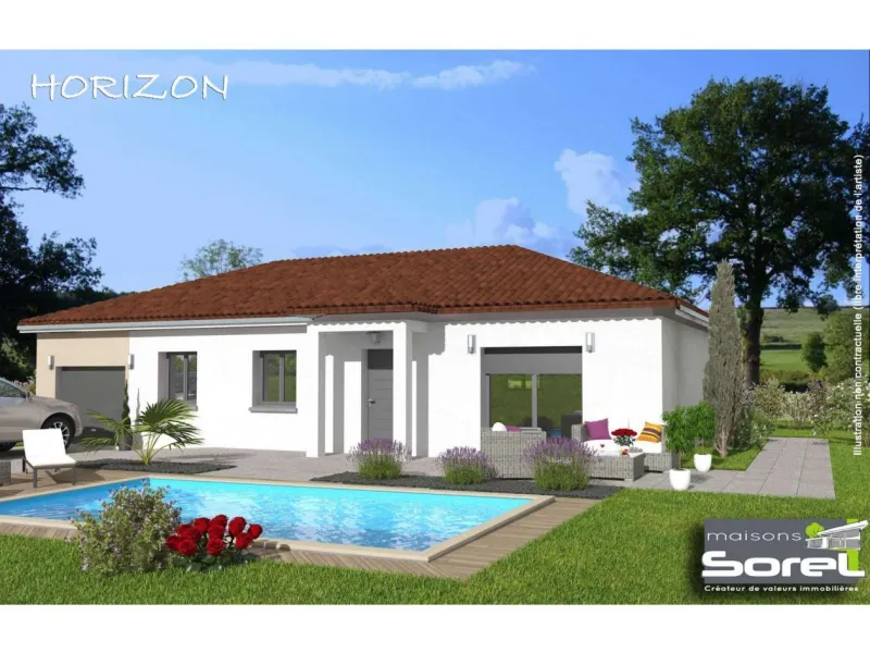 Maison neuve à Saint-Andre-sur-Vieux-Jonc
