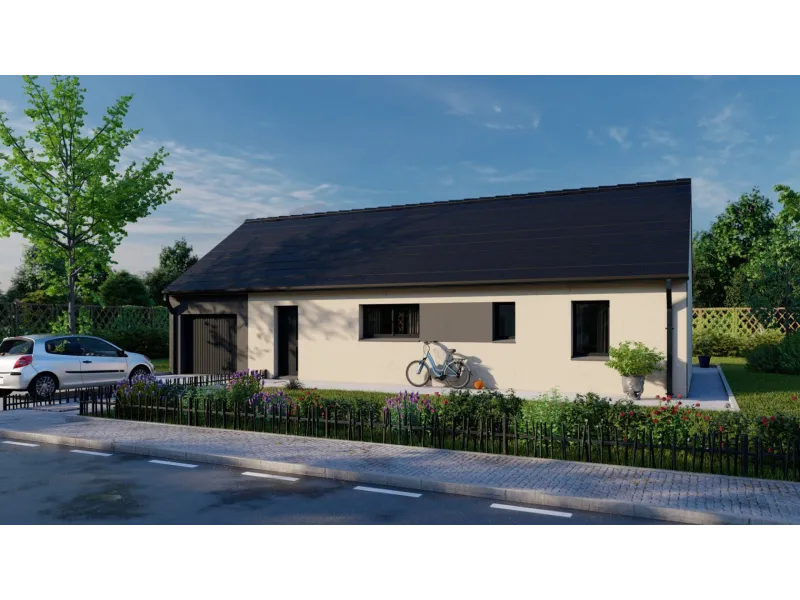Maison neuve à La Bazoge