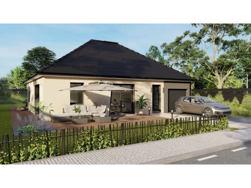Maison neuve à La Bazoge